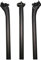 RongXuan Fahrrad Sattelstütze Carbon Sattelstütze Rennrad Mountainbike 27.2 30.8 31.6 350/400mm 3K Matt/Glänzend Offset 25mm Sattelstütze (30.8*350mm)