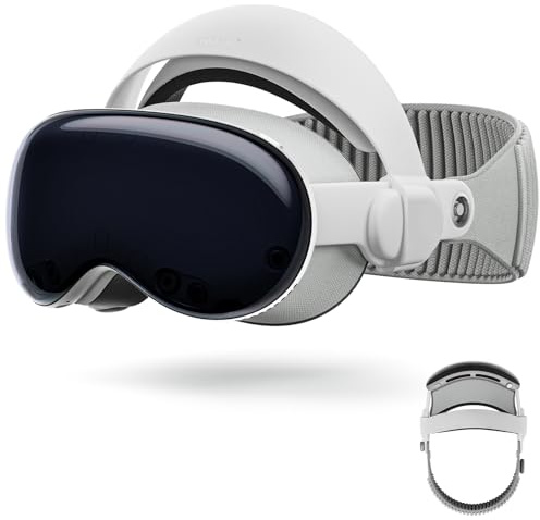 A2 headstrap für Apple Vision Pro, druckentlastendes Komfort Kopfband kompatibel für Vision Pro Zubehör, verbessert Komfort und Stabilität, geeignet für Verschiedene Kopfformen