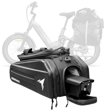 Himiway E-bike Battery Safe Bag, Lipo Safe Bag Fireproof, Lithium Battery Storage and Charging ExplosionproofBag (20.47x5.5x5.9 in)