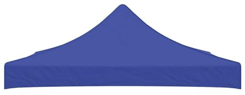 Gecheer Partyzeltdach 3x3 m Blau, Pavillondach Wasserdicht Partyzelt ersatzbezug für Gartenpavillon Garten Terrasse Camping44984