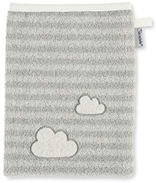 Sterntaler Waschhandschuh Schaf Stanley, Größe: 21 x 15 cm, Grau