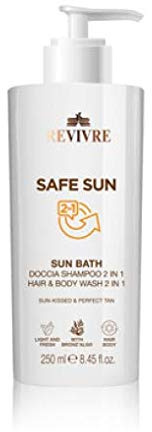 SUN BATH DOCCIA SHAMPOO SAFE SUN REVIVRE SOLARI 250ML