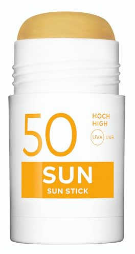 DADO SENS SUN STICK SPF 50 26g, Sonnenstick bei sonnenempfindlicher Haut | Hoher Sonnenschutz, Anti-Aging Sonnenpflege, Hautberuhigend, Fördert Zellschutz, Ideal für Nase, Wangen & Schultern