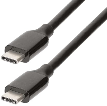 StarTech 3m Aktives USB-C Kabel, USB 10Gbps, 60W PD, 8K 60Hz - Schwarz | 4K 144Hz DP Alt-Modus, Thunderbolt-kompatibel, 3A Power Delivery