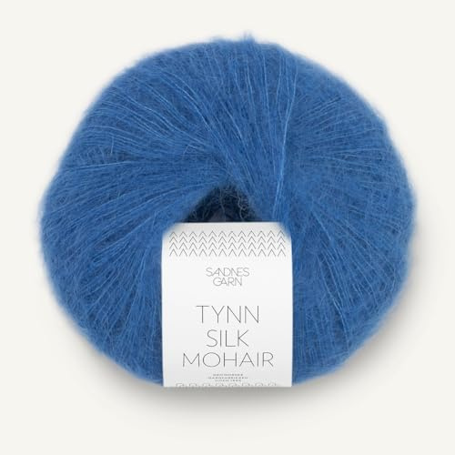 SANDNES GARN Tynn Silk Mohair - Farbe: Regatta Blå (6044) - 25 g/ca. 212 m Wolle