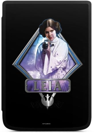 Coque pour liseuse Compatible avec Vivlio Touch HD Plus Etui pour liseuse Protection pour liseuse Princesse Star Wars