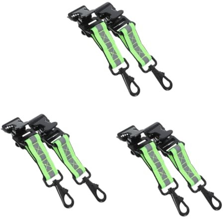 SOLUSTRE 6 Stück Handschuhschnalle Feuerwehrmann Zubehör Feuerwehr Werkzeuge Feuerwehr Handschuh Clips Feuerwehr Handschuh Gurt Feuerwehr Werkzeug Feuerwehr Handschuhe Befestigungs