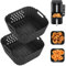 Moule Air Fryer pour Friteuse Sans Huile Ninja Double Stack Air Fryer 7,6 l SL300EU, Plat Silicone Airfryer pour Ninja SL300EU