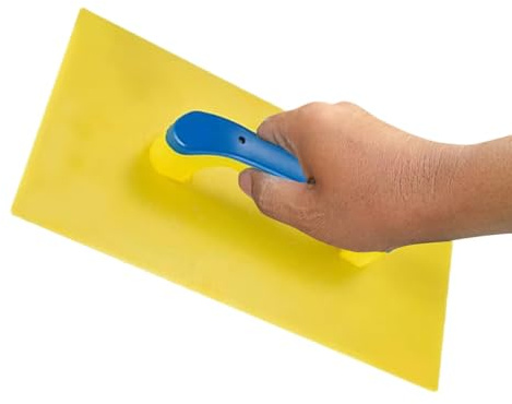 Spatola angolare per cartongesso. Cazzuola angolare per cartongesso. | Utensile angolare per cartongesso. Cazzuola interna in PP temprato con manico ergonomico, strumento per angoli per cartongess
