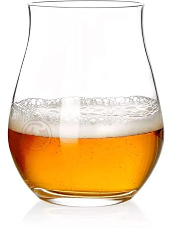 BCJMKDX Vasos de cerveza. Vaso de pinta personalizado, juego de tazas de cerveza, vaso de cerveza con forma de tulipán, copa de vino europea en forma de gota, vaso de vidrio Simple