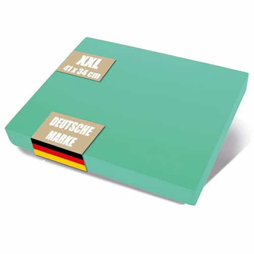 Active Peak® Premium Balance Pad - Cuscino di Equilibrio XXL per Yoga, Pilates, Fisioterapia & Allenamento di Stabilità - Tappetino per Esercizi Antiscivolo - 41x34 cm (Turchese)