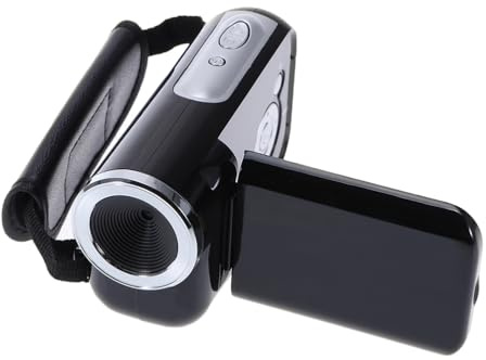 Ipetboom Videocamera Digitale Sensore Megapixel Zoom Digitale Memoria Interna Supporta Scheda Esterna Fino Leggera e Compatta per Registrazione Video