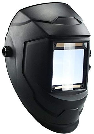 LIANYG Careta Soldar Casco de Soldadura 4 Sensor de Arco Solar Auto Auto Darkegles Gafas Casco de Soldadura 728 (Color : Black)