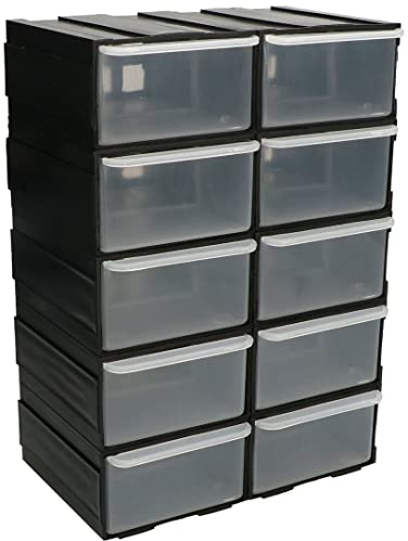 KOTARBAU® Boîte de rangement d'atelier 10 tiroirs avec compartiments 55S 2M Module