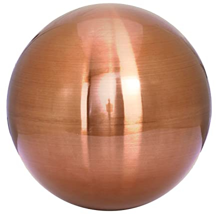 Dehner Boule en Acier Inoxydable brossé, Ø 10 cm, cuivre