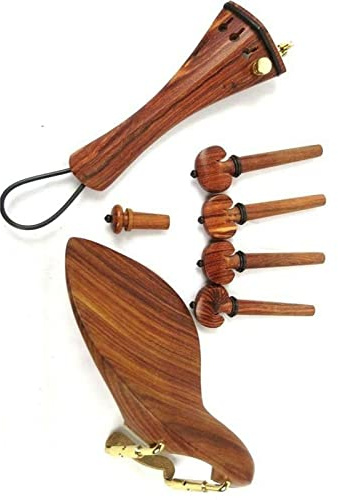 Streichinstrumente Teile Palisander Violine Kinn Endrohr Nagel Endstück Pin Zubehör Teile Zubehör Einfach zu installierende Hardware