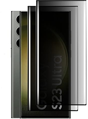 nulala 3 Piezas Protector Pantalla de Privacidad para Samsung Galaxy S22 Ultra, Anti-Espía Cristal Templado Protectora Película de Privacidad del Teléfono Móvil Para Samsung Galaxy S22 Ultra