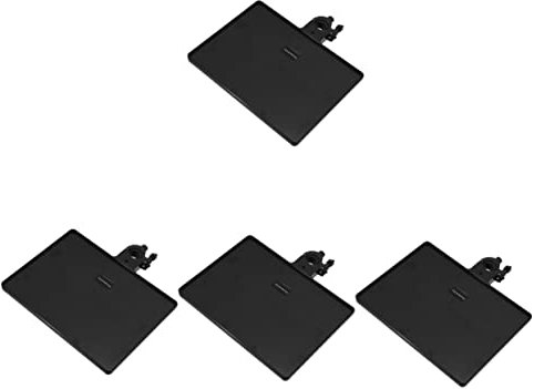 Stück Halterung Stativ Kartenständer Telefon Live Multifunktions-Klemmmikrofon Regal Rack Broadcast Tray Clip Sound Metallständer (Farbe: Schwarz x 2 Stück, Größe: 27 x 20,5 cm x 2