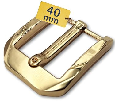 Cartvelli bältesspänne för 40 mm bälte, Guldglänsande, 40mm