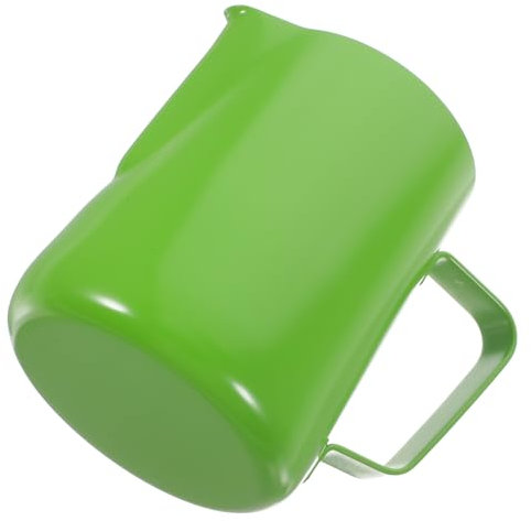 BEBEMOKO Montalatte Acciaio Inossidabile Pitcher Per Latte e Utensile Per e Cappuccino Design Ergonomico Per Bar e