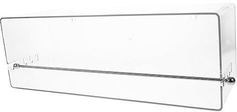 MAGICLULU Geschenkleband Organizer Transparente Kunststoffbox Für Bastelband Hochwertige Aufbewahrung Für Geschenkband Und Bastelmaterialien Für Kreative Projekte