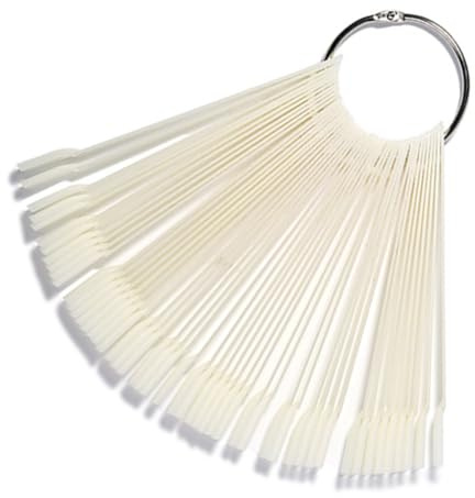 GALPADA Nuancier De Vernis à Ongles 50 Pièces Taille Standard Présentoir Pour Nail Art Accessoires Pour Ongles D’entraînement Usage Professionnel Et Débutant