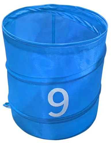 Juego De Golf Con Cubo Para Jardín | Cubo Plegable De Golf En El Jardín | Equipo Deportivo Portátil De Práctica Para Césped Playa Patio Parque
