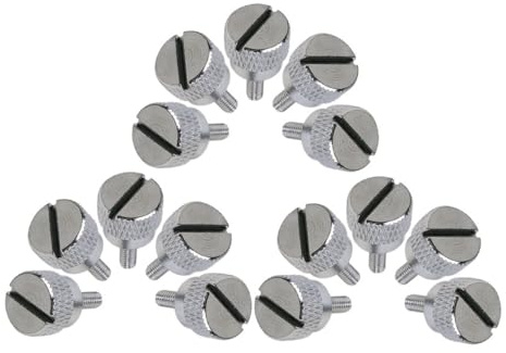 SEWACC 15 Pezzi Viti Presser Foot in Acciaio Precisione Vite per Macchina da Cucire Resistente e Facile da Installare per Cucito Casalingo e Studio