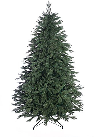 CHRISTMAS TREE New Boxed Traditional Forest Green Luxury TREE (Alpine Spruce, 250 cm)