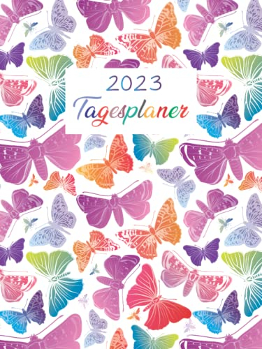 Tagesplaner 2023 1 Tag 1 Seite: Kalenderbuch 2023 Din A4, Tagesplaner 12 Monate, Terminplaner mit Uhrzeit, Jahreskalender buch, Zusätzlich zu Kalender ... wichtigen Daten, Kontaktliste, Passwörter