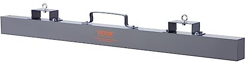 VEVOR Barredora Magnética Suspendida para Carretilla Elevadora Fuerza 42,2 kg Barredora Magnética 1520 x 77 x 200 mm Barredora Magnética Antioxidante para Objetos Metálicos Chatarra Taller Garaje