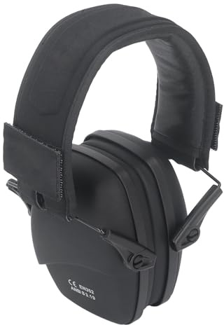 Sxhlseller Kids Safety Ear Muffs for Noise Reduction, Hearing Earmuffs, Noise Sound Headphones for Sleeping, Aeroplanes, Football Game, Concerts, Air Shows, PU Leather