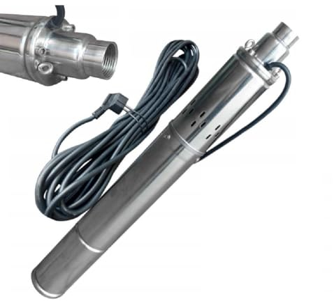 PAG Turbo GmbH - 3 Edelstahl Tiefbrunnenpumpe Brunnenpumpe 550W - 2100L/h - 7bar