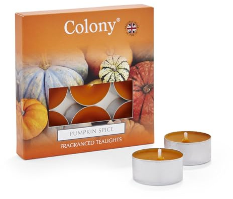 Colony Pumpkin Spice Tealights