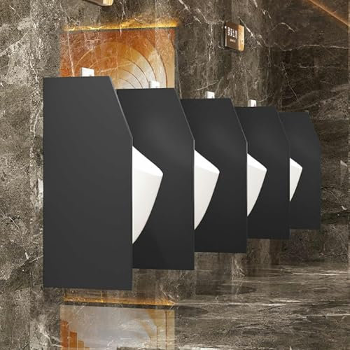 GFXYQPDNV Toilettenpartition Mit Urinalbildschirm, Hotelpartition Für Hotel, Urinalpartition Für Erwachsene, Datenschutzbildschirm Für Urinaler Erwachsene, Harneteilung, Für Schulen, Bars, Hotels (C.