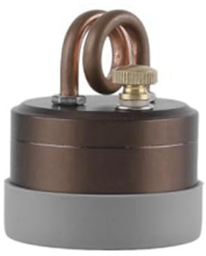 Ptdfjspt Mini Fornello Ad Alcool Portatile da Esterno, Potente, Sicuro, Fornello A, da, Antivento, Colore caffè