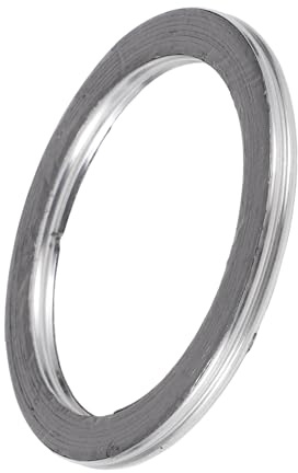 REPAIROCK ID 55mm Exhaust Manifold Gasket Prevent Leak Noise Exhaust Donut Gasket Muffler Ring Exhaust Flange Gasket for Car SUV Truck Graphite Stainless Steel