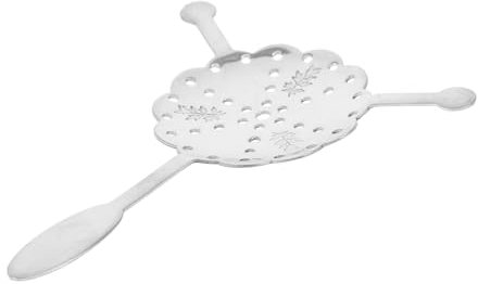 MAGICLULU Stainless Steel Absinthe Spoon Hollow Out Dripper for Sugar Cubes Stylish Stainless Steel Bar Accessory Present for Bartenders and Liquor Enthusiasts Comfortable Grip Design