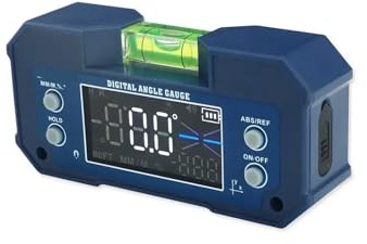 Goniometro digitale con bolla di livello, goniometro digitale ricaricabile a doppio asse, livella digitale magnetica, goniometro(5347L)