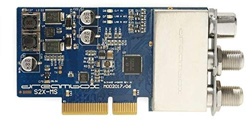 Dream Box Triple 2 X DVB-S2/1 X DVB-C/T2 multistream Tuner Argento