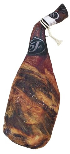LINFORMAL - Cojín en Forma de Jamón - Color Marrón - Cojines Sofá con Relleno Incluido - Decoración Original y Divertida - 55cm x 20cm