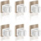 XIANGLONGY 6 Piezas Soporte Escobas Pared, Colgador Escoba y Fregonas Sin Perforar, Adhesivos Ganchos para Colgar Escobas, Organizador Soporte de Escobas para Baño Cocina Comedor Garaje