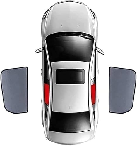OMPTON Pare Soleil Voiture pour Volvo New XC60 Second Generation 2018-2023, Avant et ArrièRe Vitres Latérales Fenêtre Pare-Soleils Magnétique Privée Couverture ProtèGe Auto Accessoires
