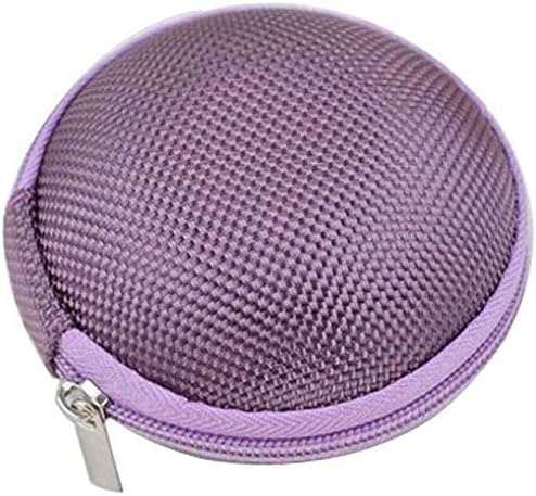 Amlhy Carrying Hard Case Bag for Earphone Headphone Storage Bag