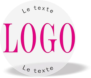 100 Pcs 2-21cm autocollant personnalisé，etiquettes autocollantes personnalisées，stickers personnalisable，etiquettes autocollantes (Circulaire, 2-21cm)