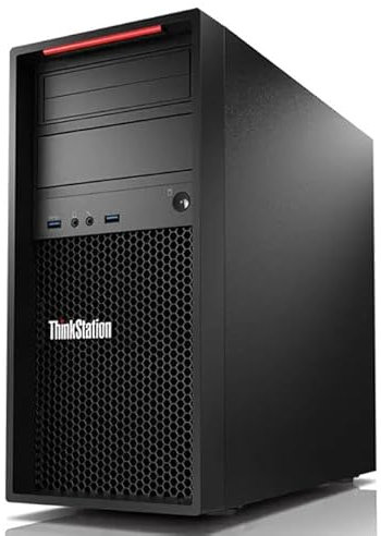 Lenovo ThinkStation P330 Gaming Tower Computer - i7 8th Gen (Upto 4.60GHz), 32GB DDR4 RAM, 1TB NVMe SSD Storage, 300Mbps WiFi, Intel ARC A380 6GB GPU, 750W PSU, Windows 11 Pro OS (Renewed)