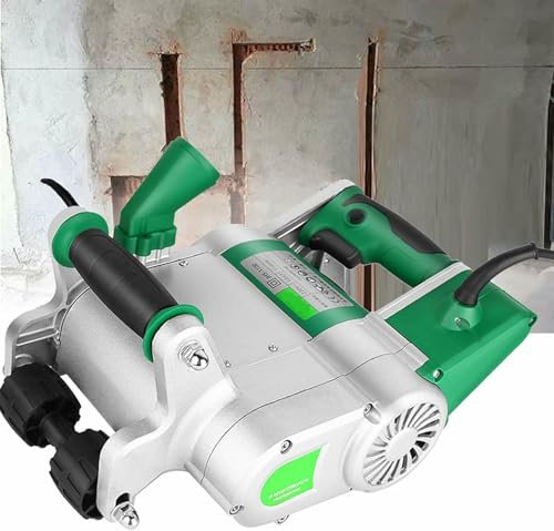 JXYQ Rainureuse Murale électrique, 35 mm/25 mm, 1 100 W, Machine de découpe de Murs en béton, pour Briques, Sol et Barres d'armature, Facile à Utiliser