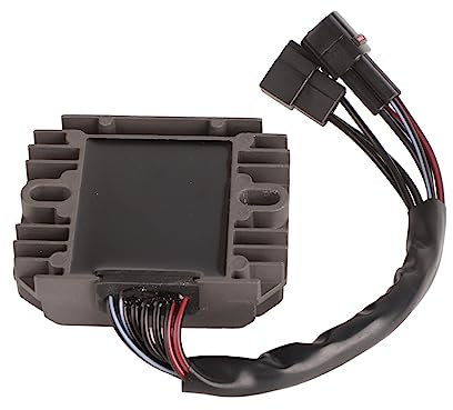 ZASCHMOY Raddrizzatore del Regolatore di Tensione Motociclistico con Pinne di Dissipatore di Calore per un Raffreddamento Migliorato, Compatibile con GSXR 600 750 2006-2010, GSXR1000 2005-2013