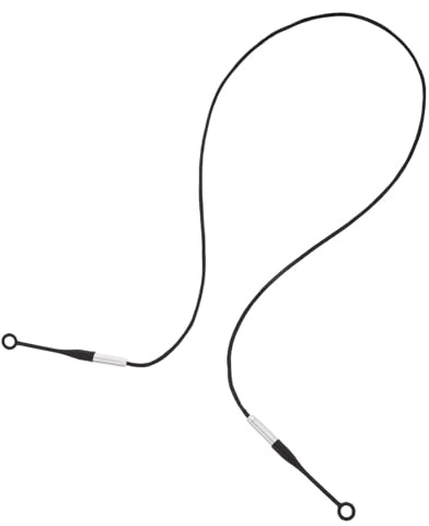 Mikinona Magnetic Lanyard with Neckband Design Anti-Lost Earbud Connector Cord for Reusable Ear Protection Holder Black Multipurpose Soundproof String Attached
