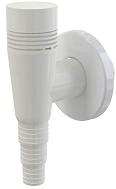 AlcaPlast APS5 - Sifone DN32 con aeratore per tubi | Connettore per acque reflue per lavatrice, lavastoviglie, ecc.